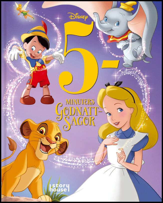 Disney klassiker. 5 minuters godnattsagor