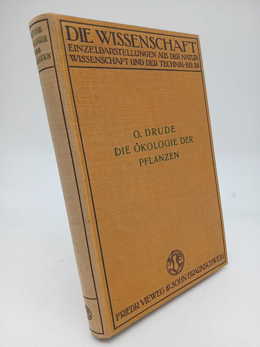 Drude, Oscar | Die Ökologie der Pflanzen