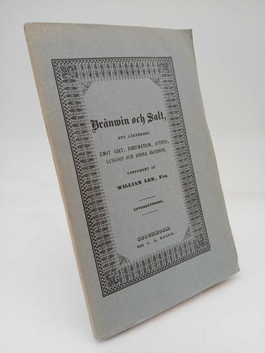 Lee, William | Bränvin och salt