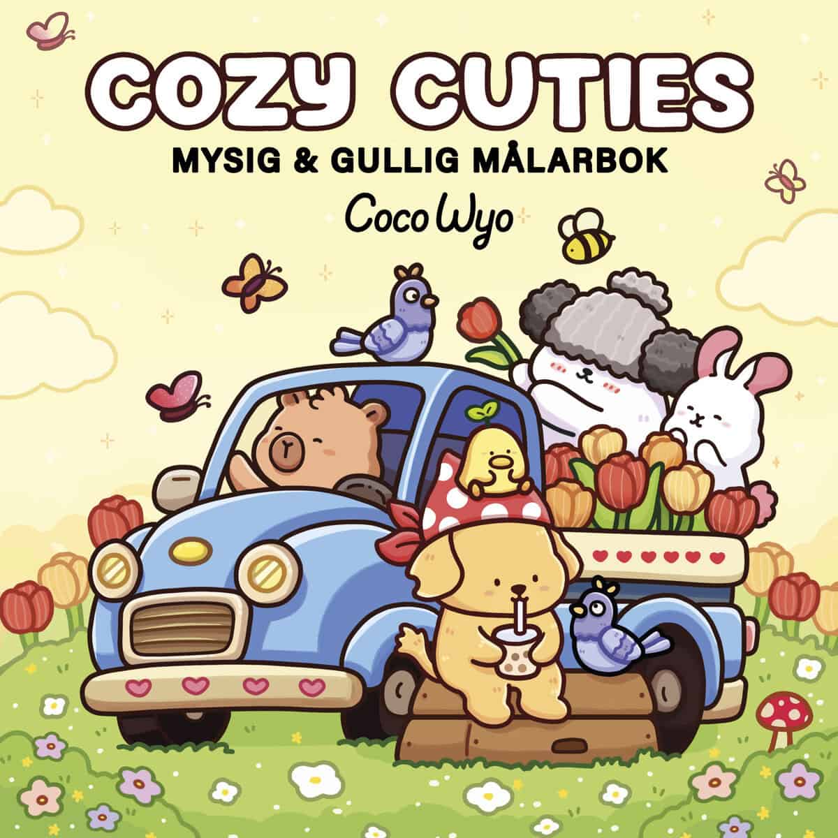 Wyo, Coco | Cozy Cuties. Mysig och gullig Cozy Coloring
