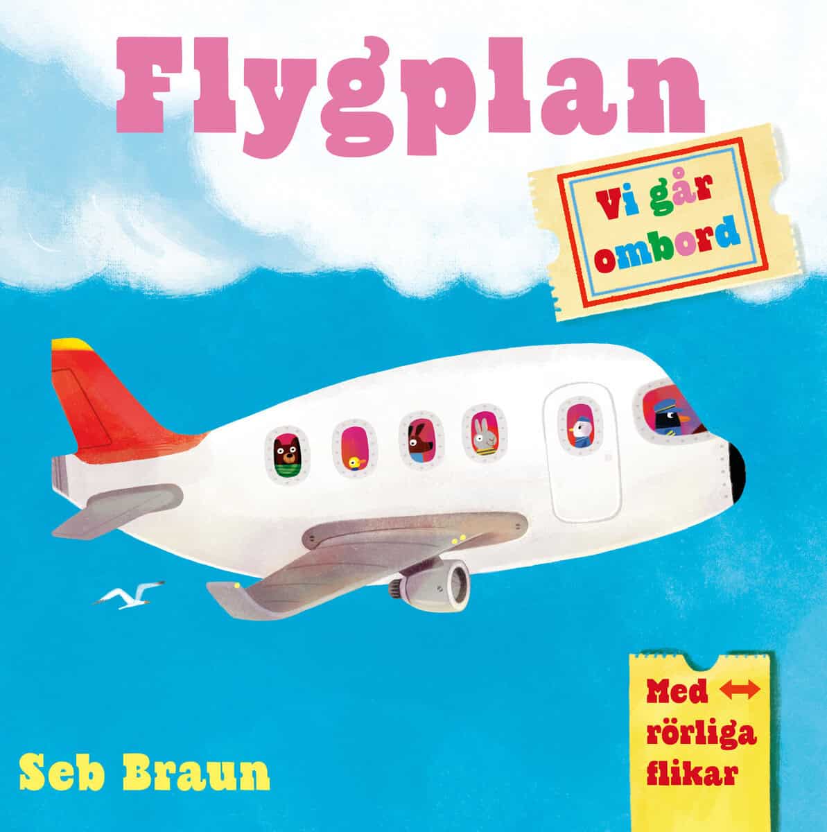 Symons, Ruth | Vi går ombord. Flygplan : Med rörliga flikar