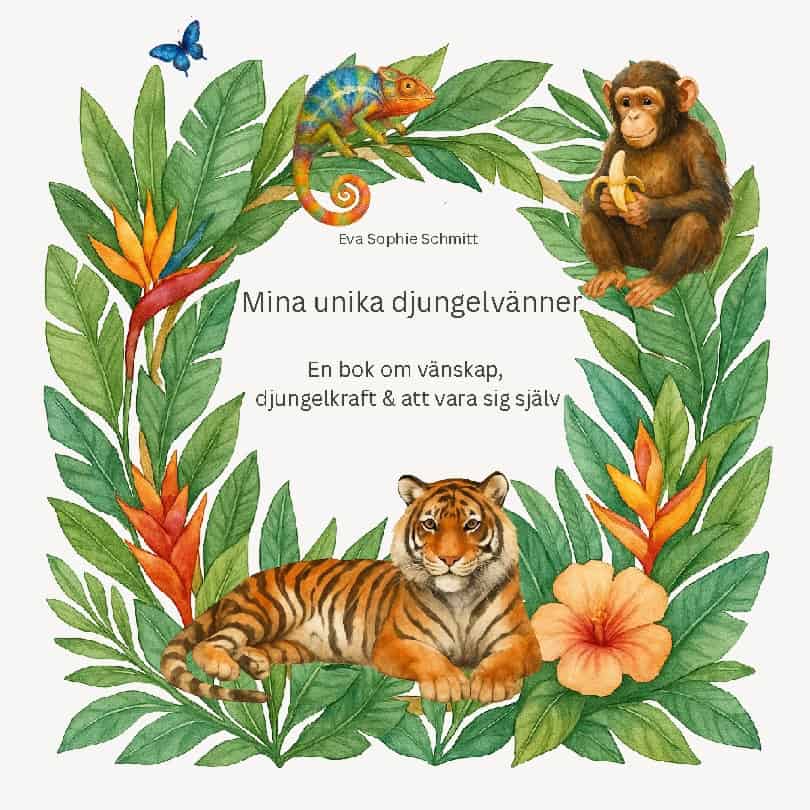 Schmitt, Eva Sophie | Mina unika djungelvänner : En bok om vänskap, djungelkraft och att vara sig