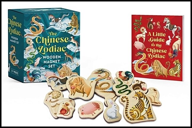 Hwang, Aaron | The Chinese Zodiac Wooden Magnet Set