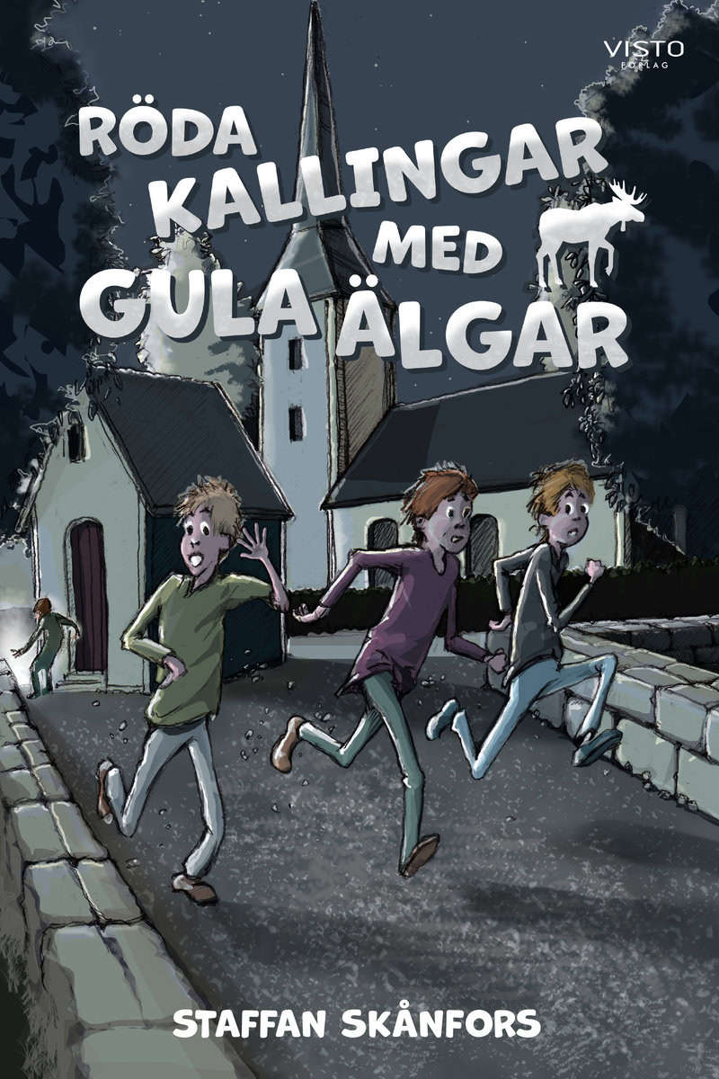 Skånfors, Staffan | Röda kallingar med gula älgar