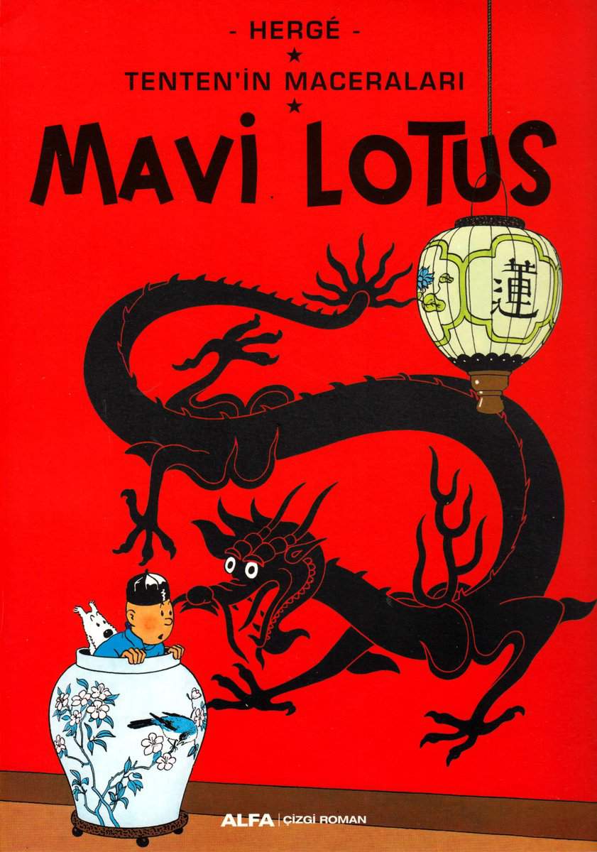 Hergé | Mavi Lotus