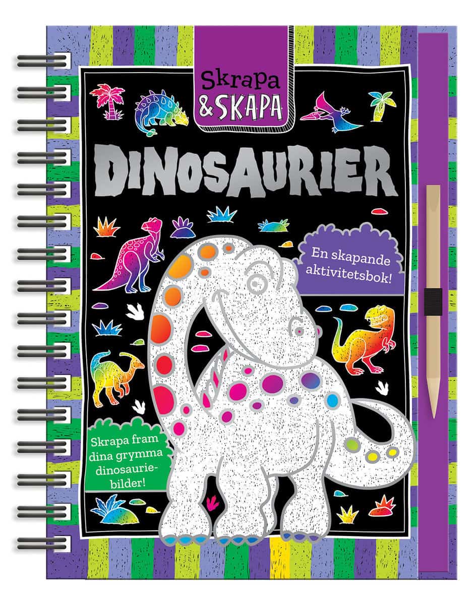 Dinosaurier : En skapande aktivitetsbok