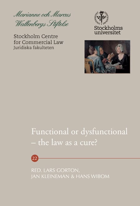 Coffee, Jr. | Russell, Rowan | et al | Functional or dysfunctional : The law as a cure?