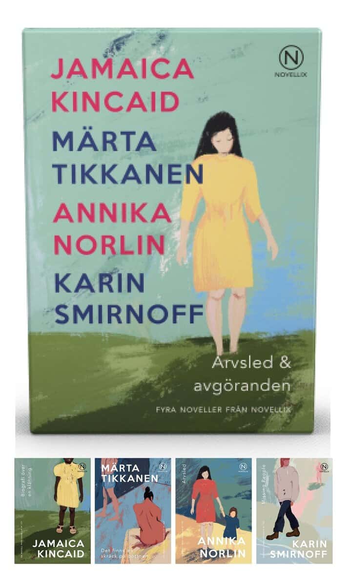 Kincaid, Jamaica | Norlin, Annika | Smirnoff, Karin | Tikkanen, Märta | Arvsled och avgöranden : Fyra noveller