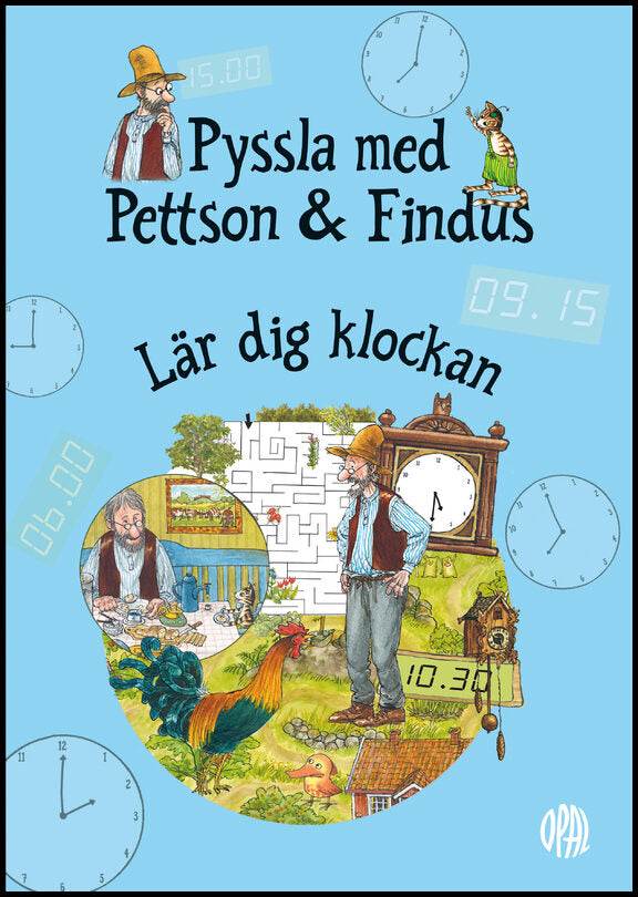 Nordqvist, Sven | Eriksson, Anja | Lär dig klockan