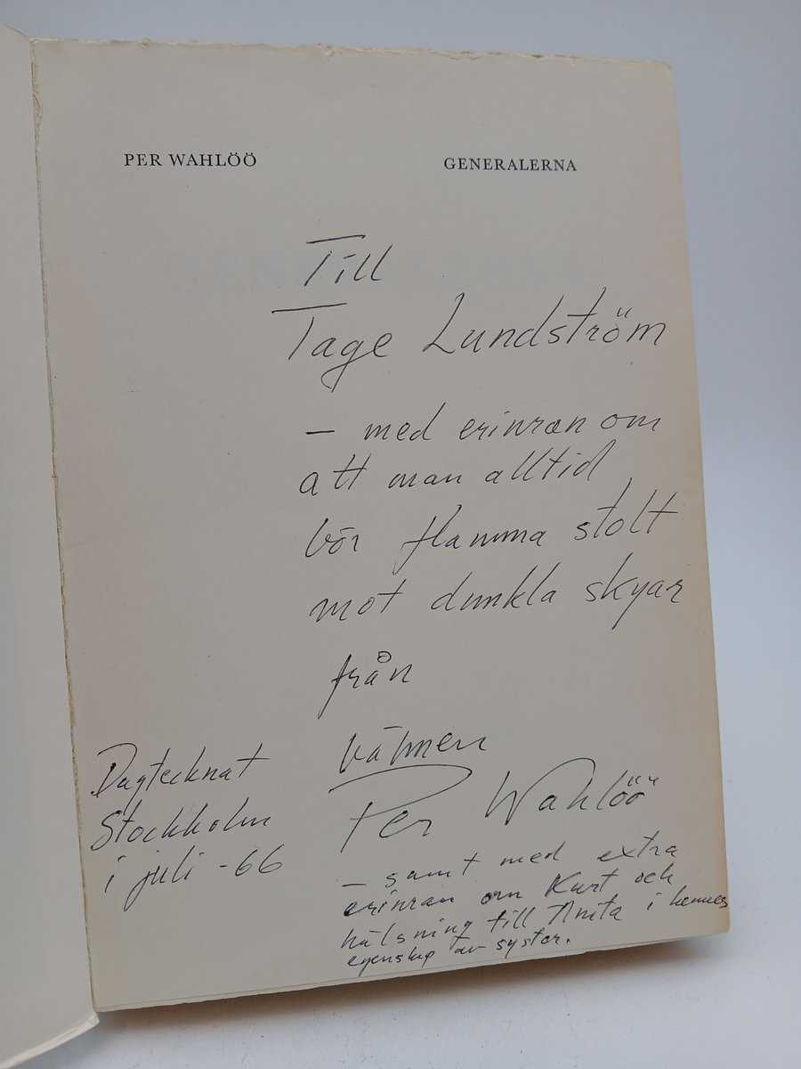 Wahlöö, Per | Generalerna