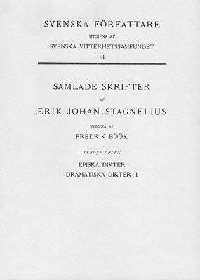 Stagnelius, Erik Johan | Episka dikter. Dramatiska dikter I