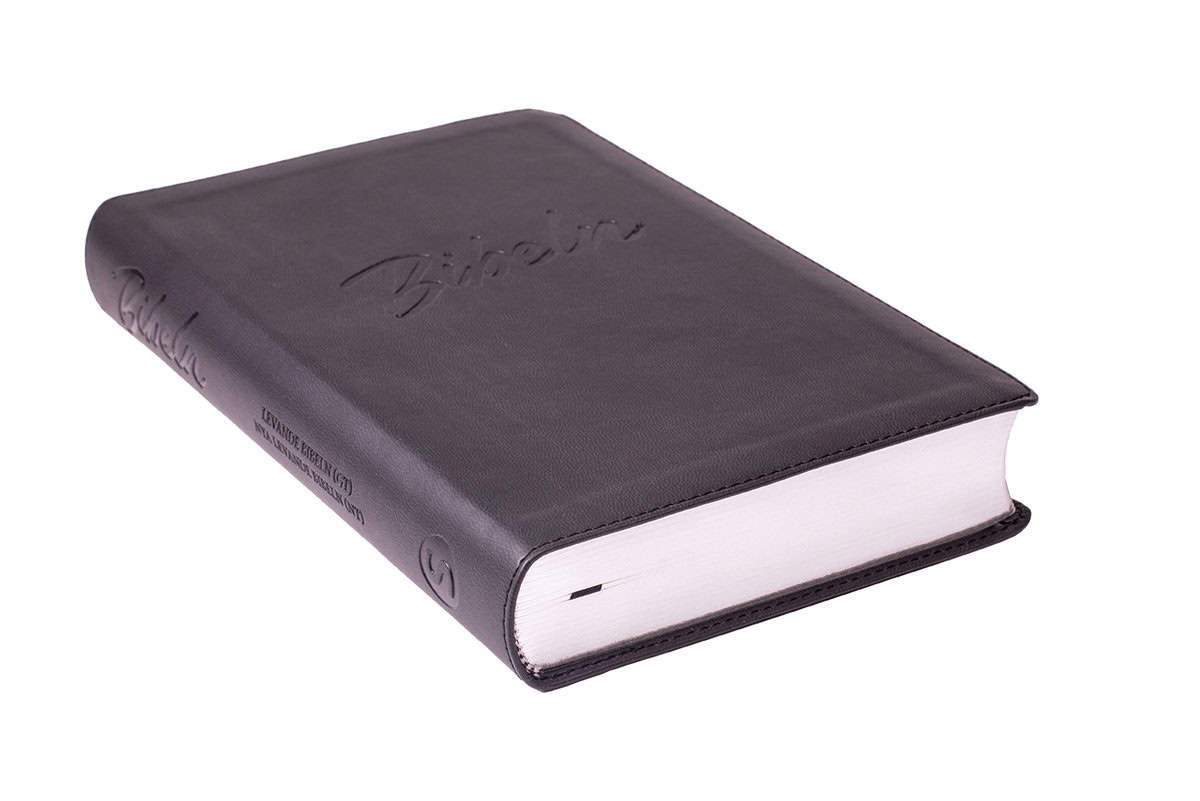 Nya Levande Bibeln : Svart