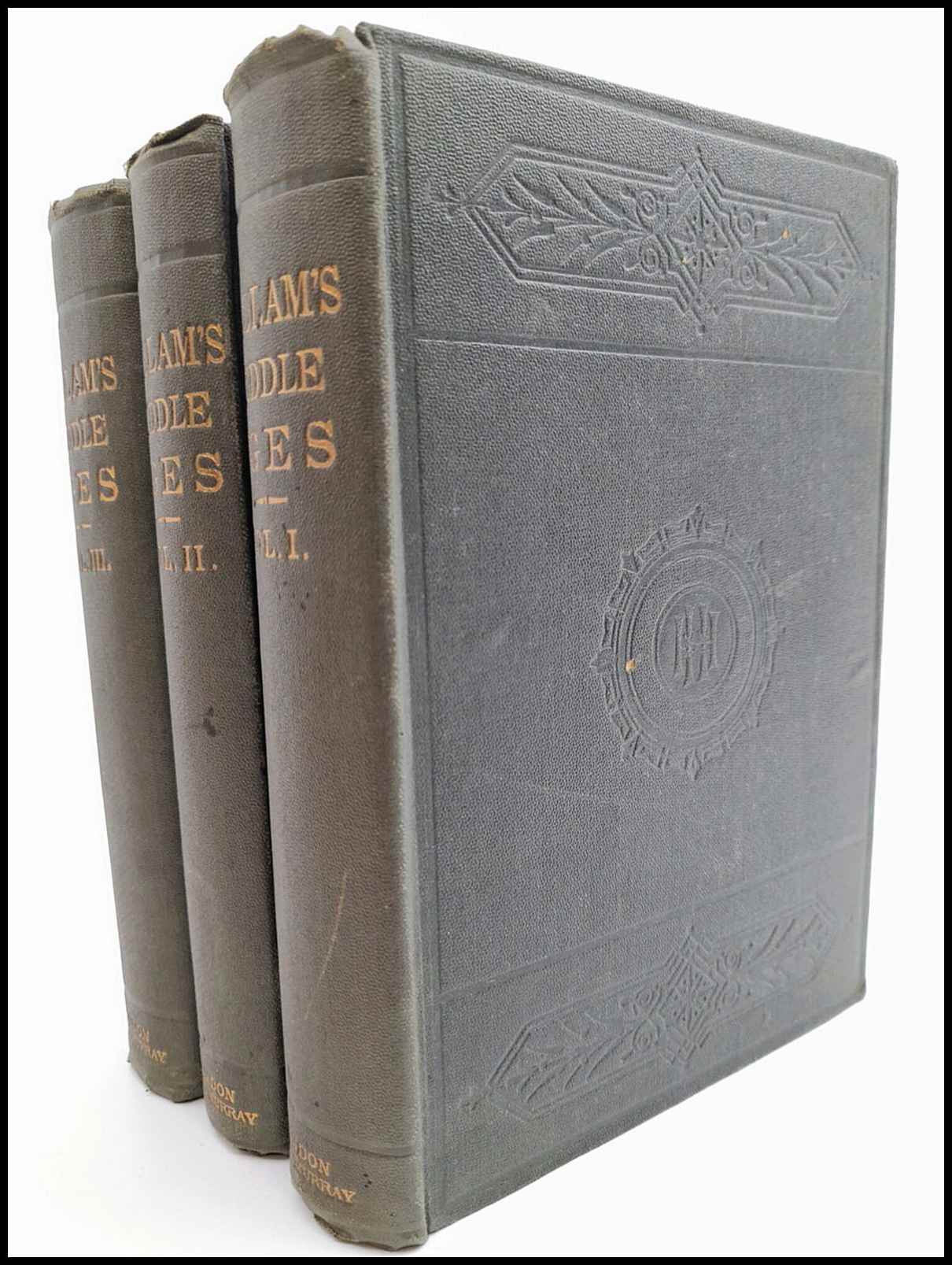 Hallam, Henry | View of the state of Europe during the middle ages : Vol. I-III