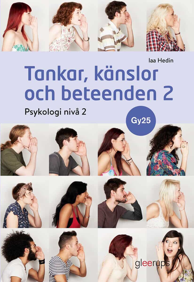 Hedin, Iaa | Tankar, känslor och beteenden Psykologi 2, bok, Gy25