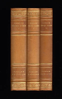 Månsson, Fabian | Sancte Eriks Gård Skildringar från medeltidens senare skede : Skrifter II-IV Minnesupplaga