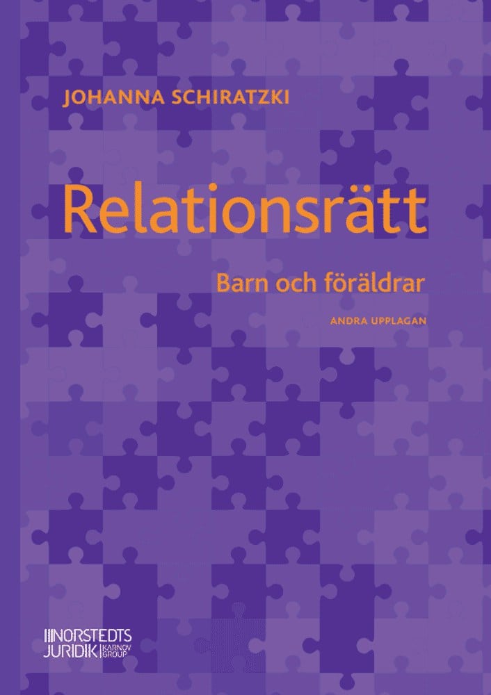 Schiratzki, Johanna | Relationsrätt : Barn och föräldrar