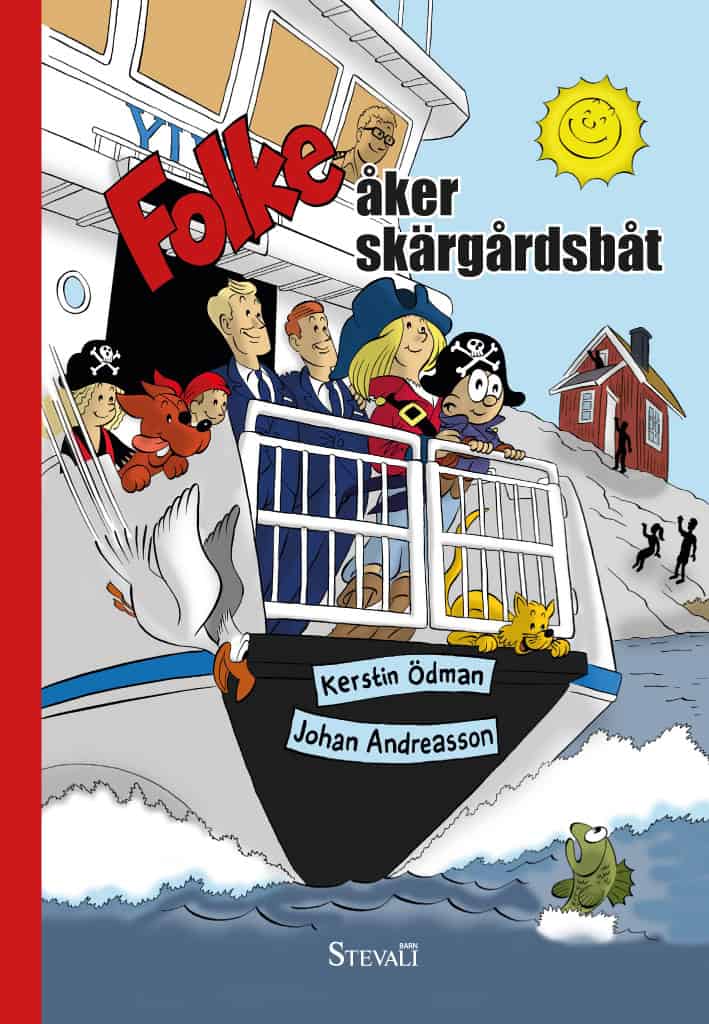 Ödman, Kerstin | Folke åker skärgårdsbåt