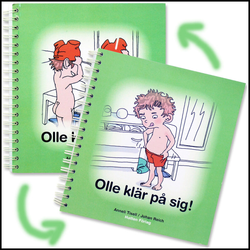 Tisell, Anneli | Reich, Johan | Olle klär på sig! : En bok om rätt plagg på rätt plats? 1 & 2