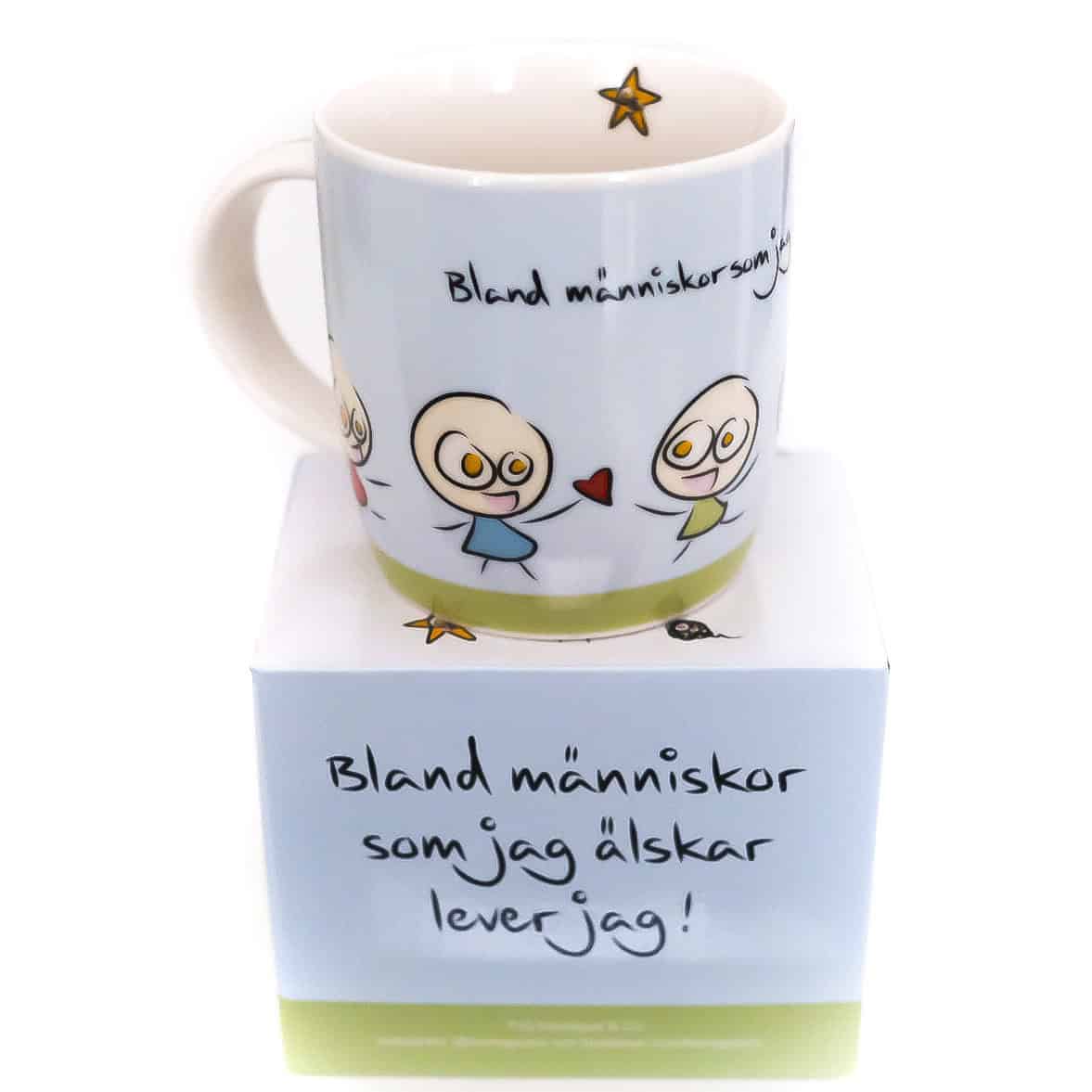 Mercurio, Royne | Herregud & Co Mugg Människor jag älskar