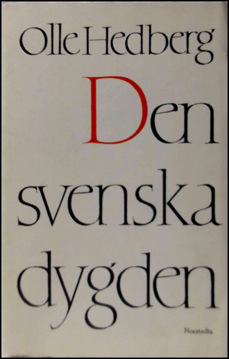 Hedberg, Olle | Den svenska dygden