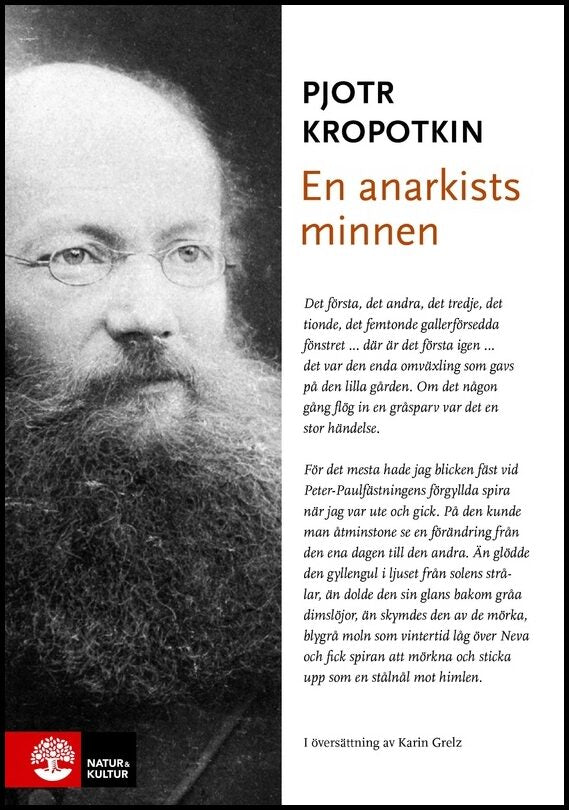Kropotkin, Pjotr | En anarkists minnen