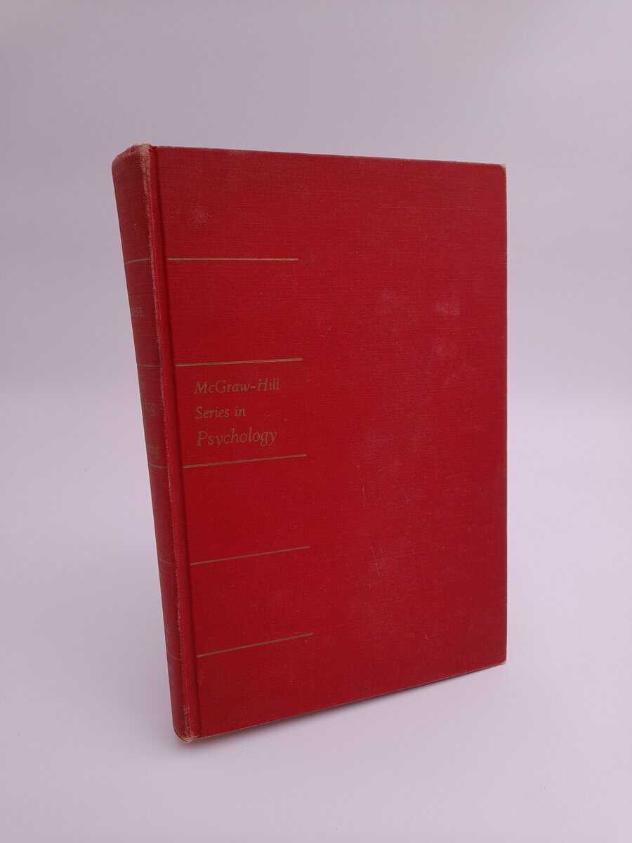 Deese, James | The psychology of learning