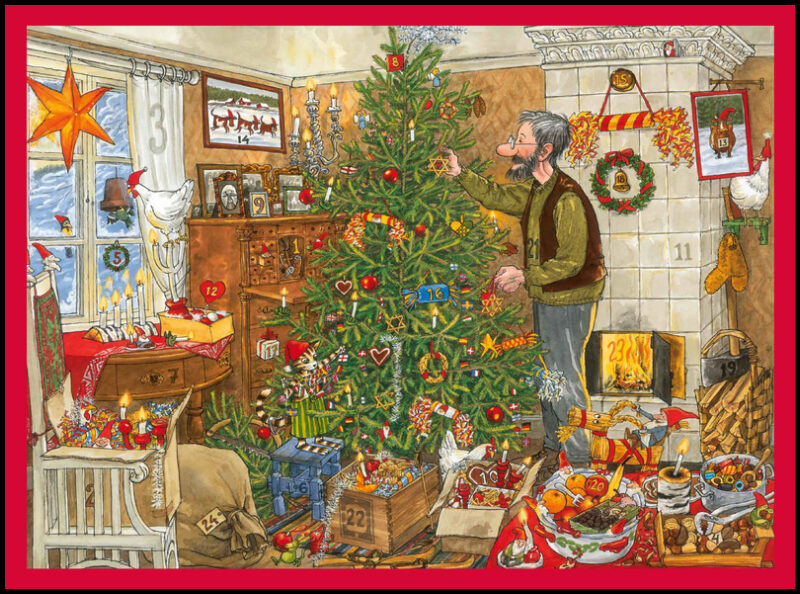 Nordqvist, Sven | Pettson och Findus Adventskalender