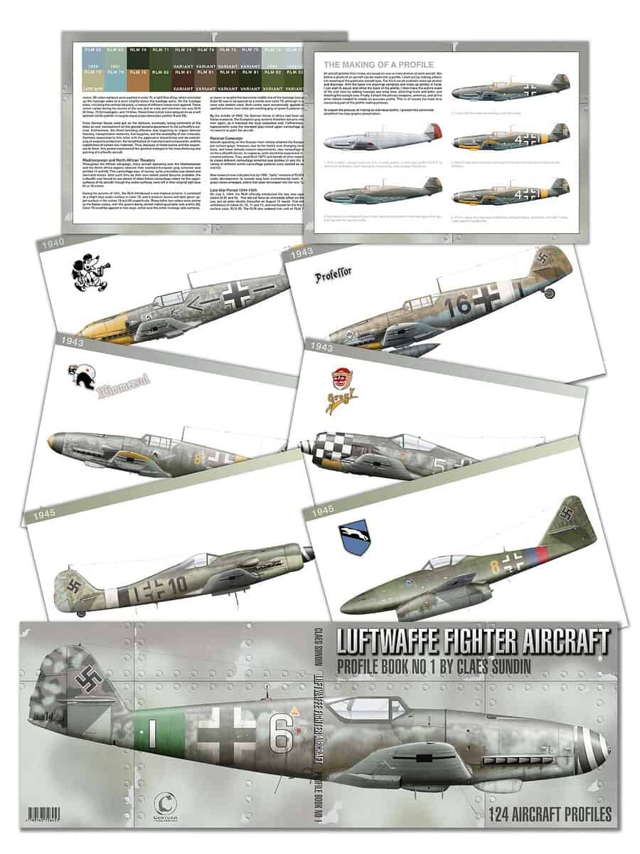 Sundin, Claes | Luftwaffe fighter aircraft : Profile book no 1
