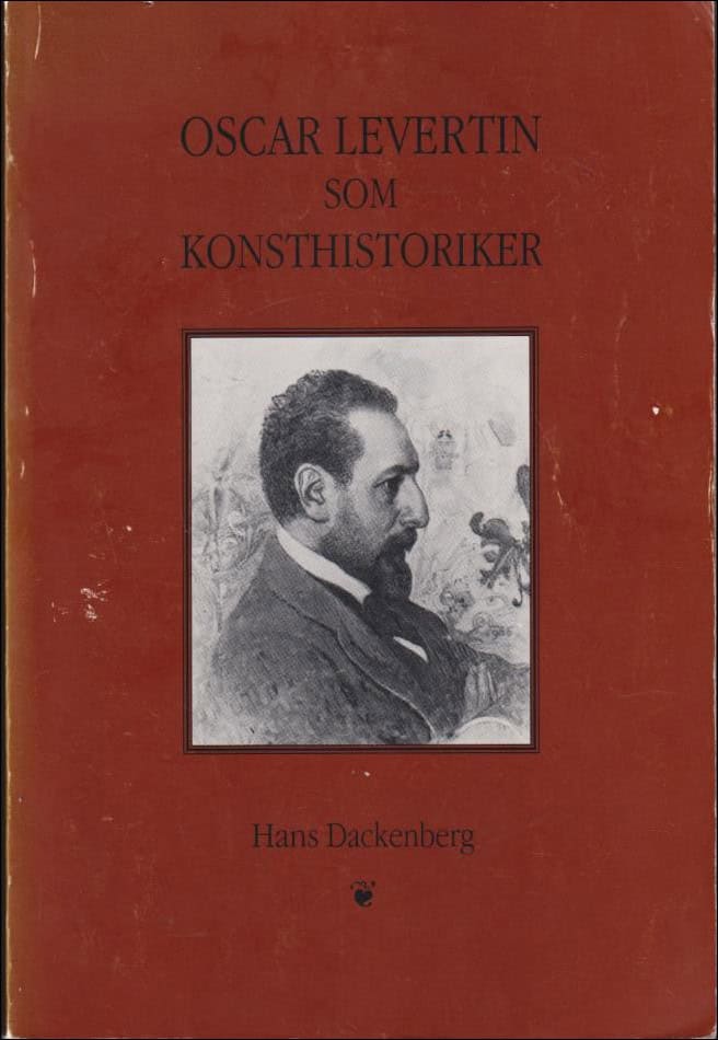 Dackenberg, Hans | Oscar Levertin som konsthistoriker