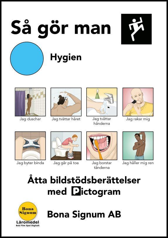Gomér, Ann | Så gör man, tema hygien, en bok med pictogram