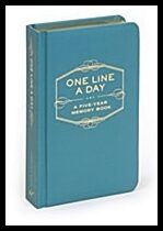 Chronicle Books Staff | One Line a Day : A Five-Year Memory Book