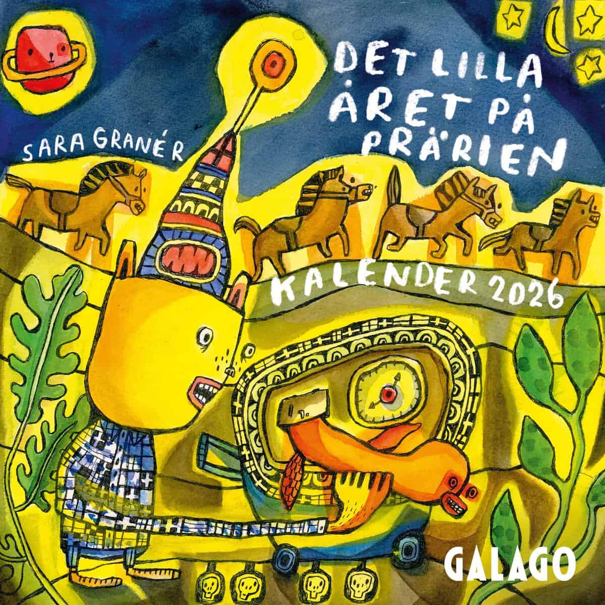 Granér, Sara | Det lilla året på prärien : Galagokalendern 2026