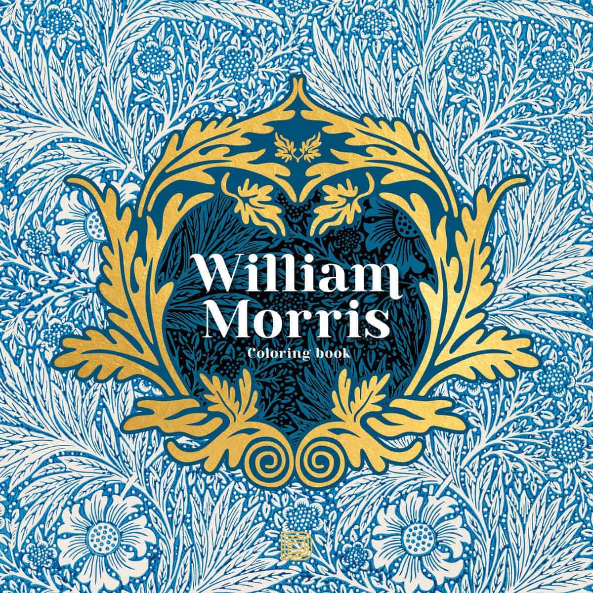 William Morris coloring book