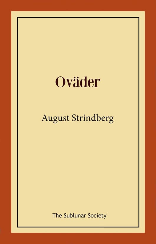 Strindberg, August | Oväder