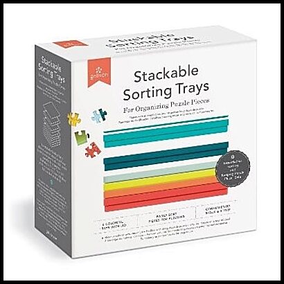 Galison | Puzzle Sorting Tray Set