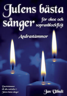 Utbult, Jan | Julens bästa sånger Andrastämmor Oboe/Blockflöjt