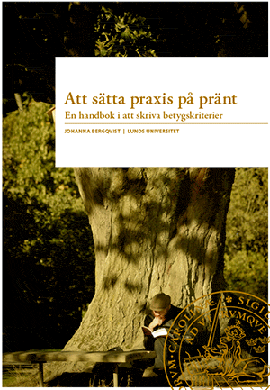 Bergqvist, Johanna | Att sätta praxis på pränt
