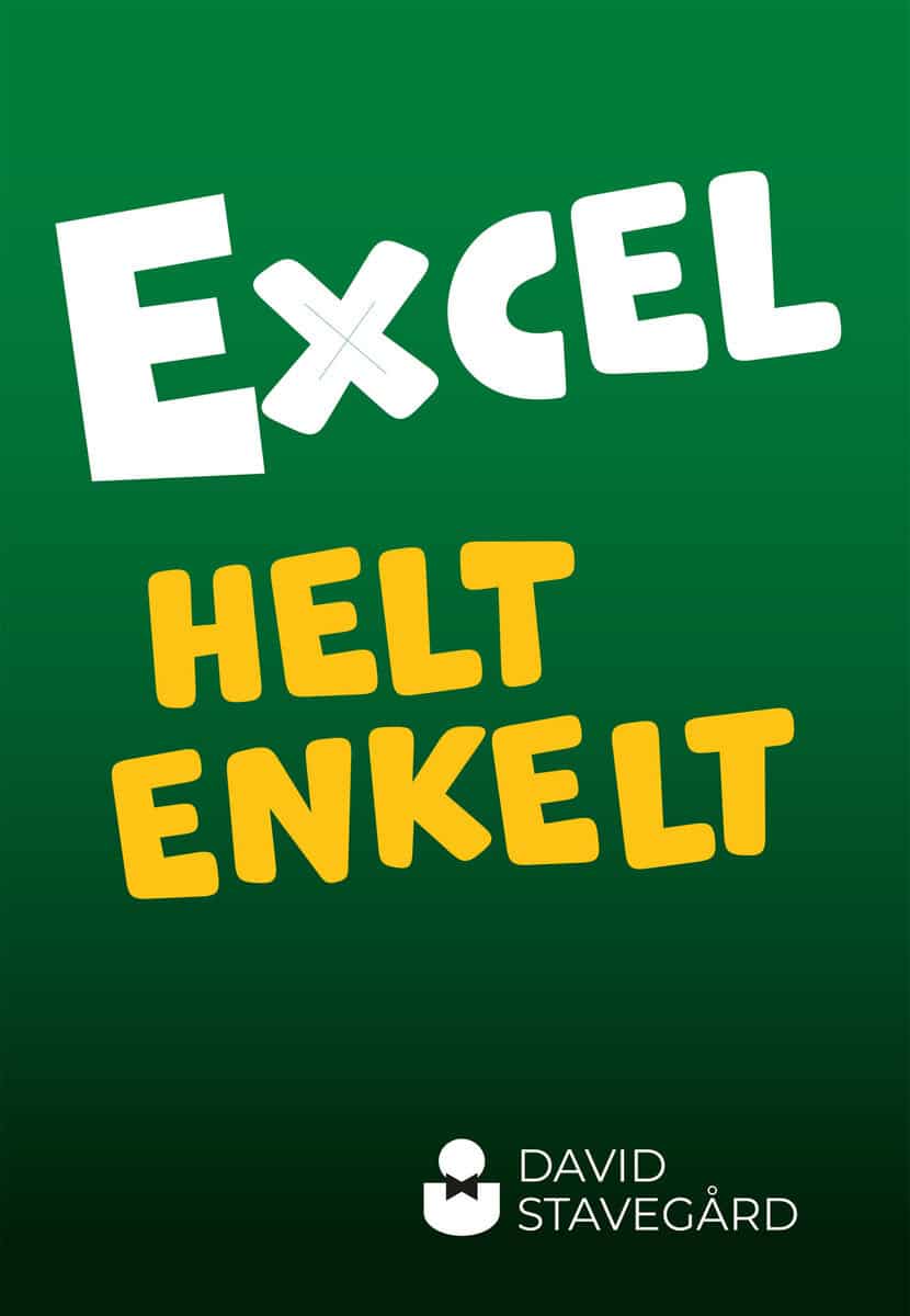 Stavegård, David | Excel helt enkelt