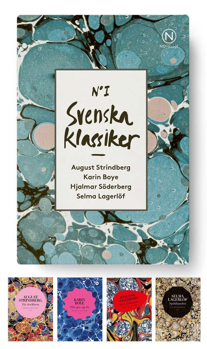 Boye, Karin | Lagerlöf, Selma | Strindberg, August | Söderberg, Hjalmar | Svenska klassiker I