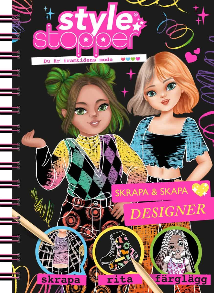 Skrapa & skapa : Du är framtidens mode