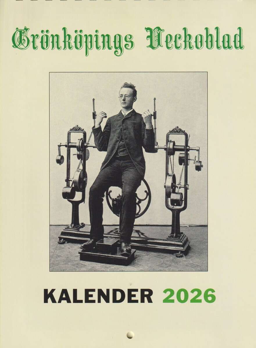 Grönköpings Veckoblad väggkalender 2026