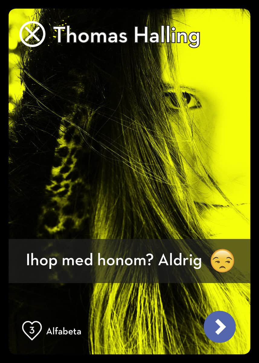 Halling, Thomas | Ihop med honom? Aldrig
