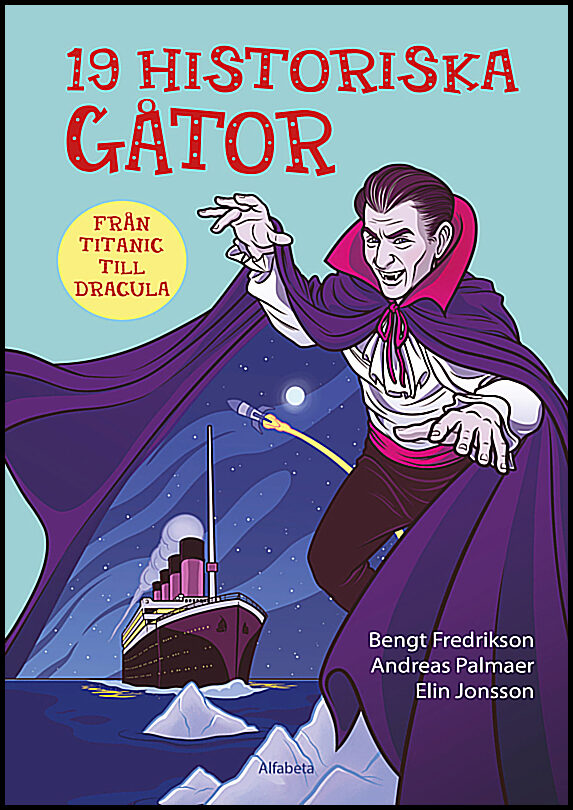 Fredrikson, Bengt | Palmaer, Andreas | 19 historiska gåtor : Från Titanic till Dracula