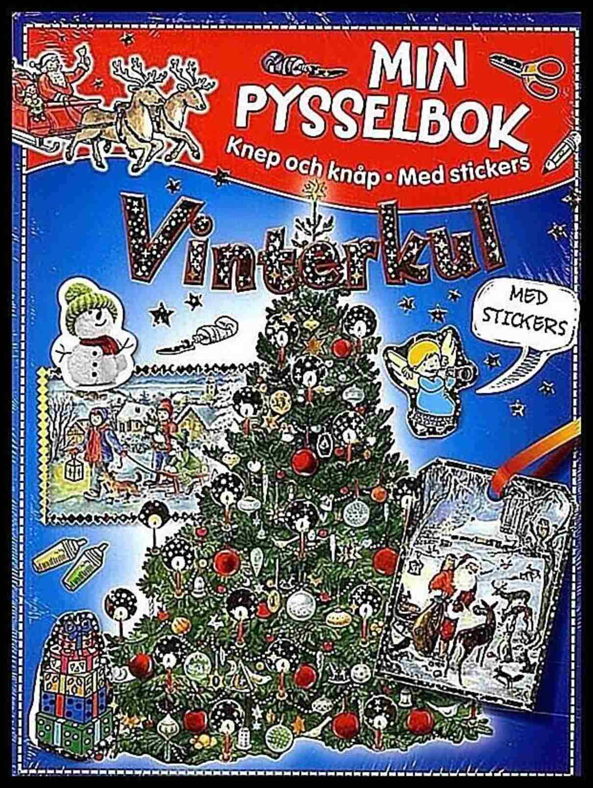 Steinfeld, Lena | Min pysselbok : Vinterkul knep och knåp Med stickers