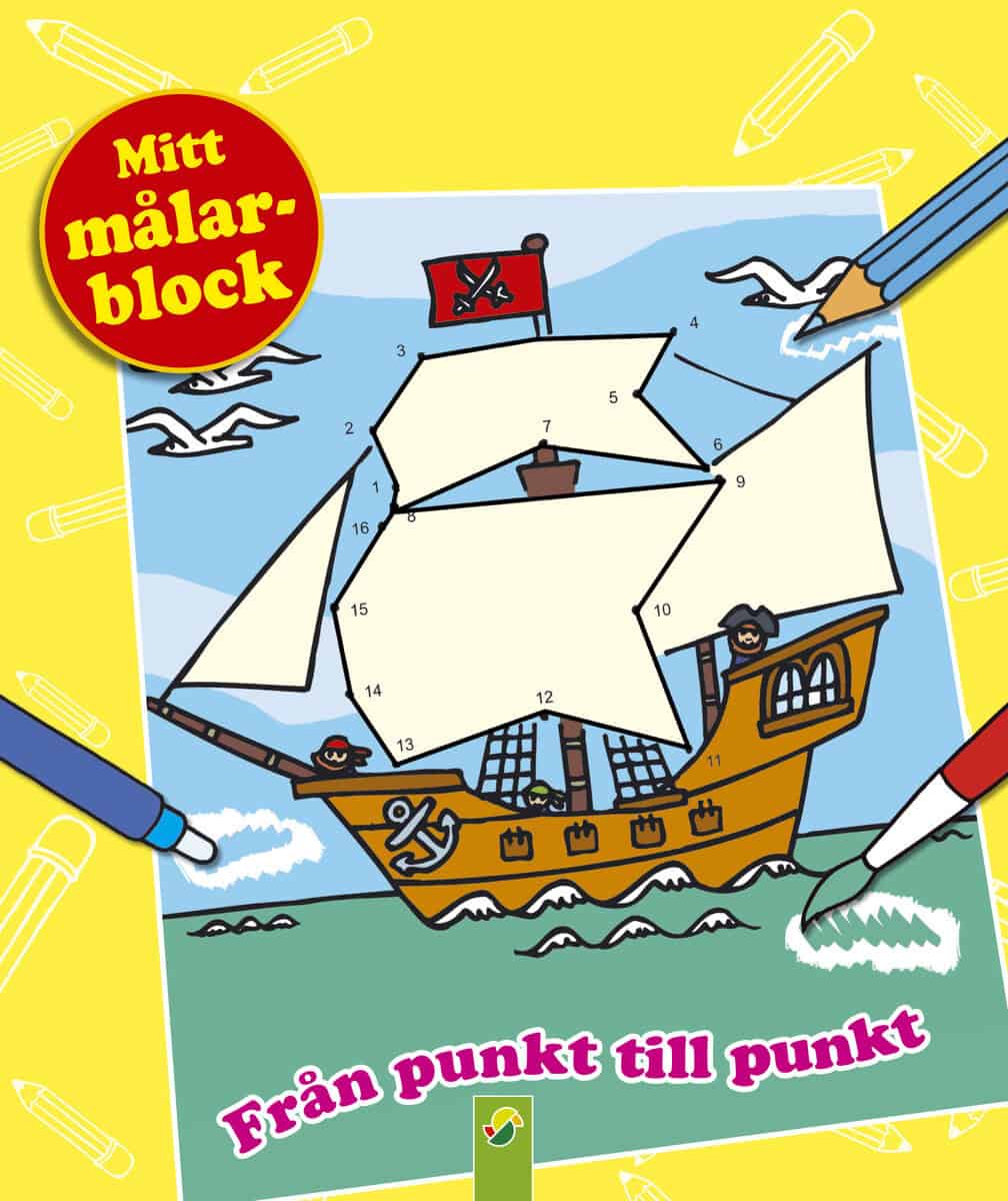 Mitt målarblock : Från punkt till punkt