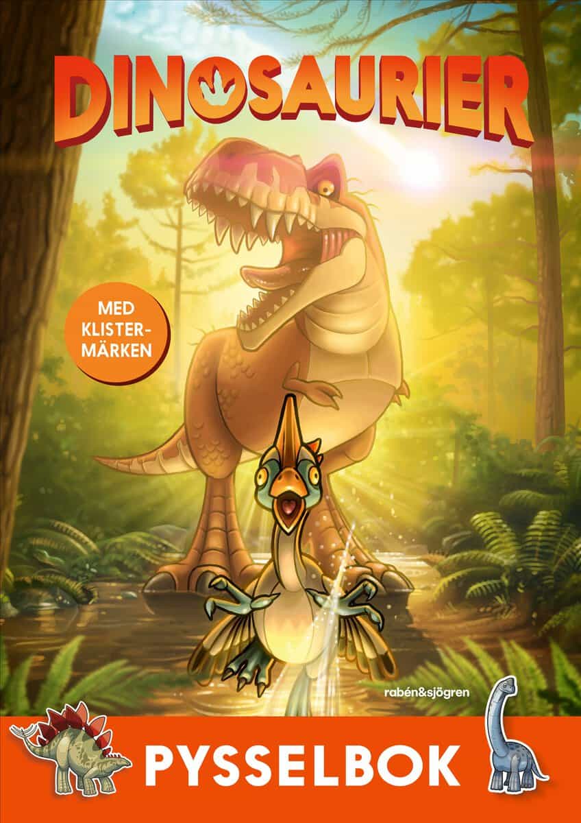 Emtenäs, Martin | Dinosaurier pysselbok : Med klistermärken