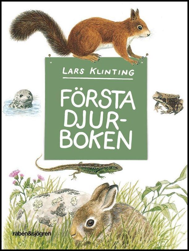 Klinting, Lars | Första djurboken : Däggdjur groddjur kräldjur
