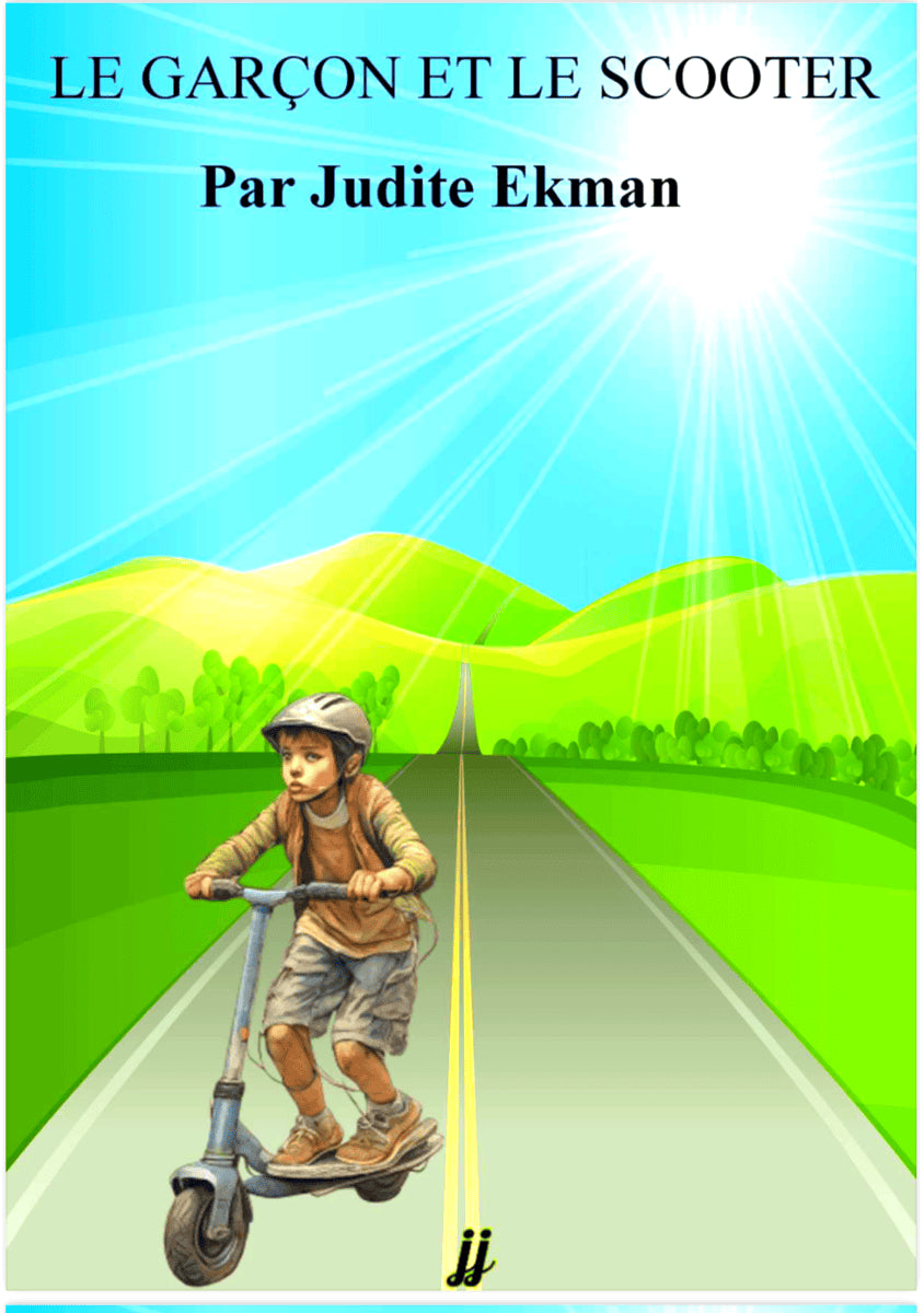 Le garçon et le scooter