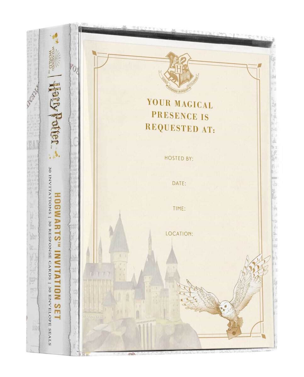 Insights | Harry Potter : Hogwarts Invitation Set (Set of 30)
