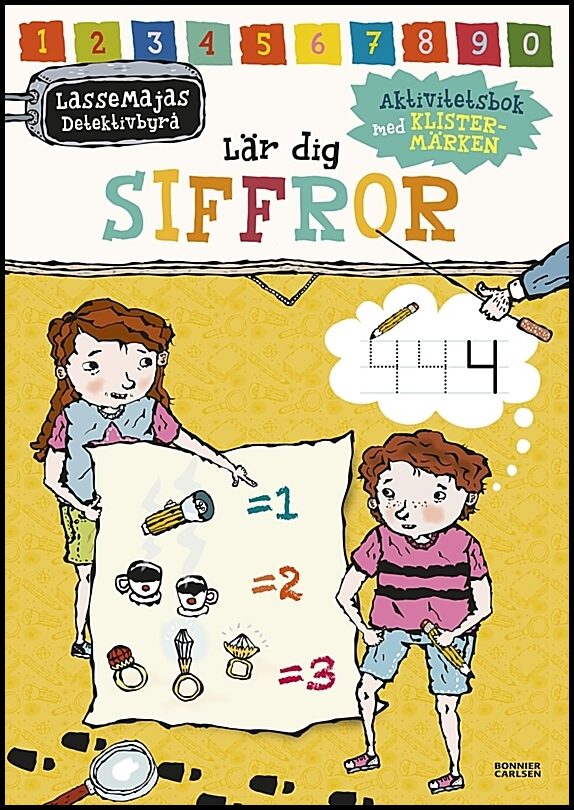 Widmark, Martin | LasseMajas detektivbyrå lär dig siffror